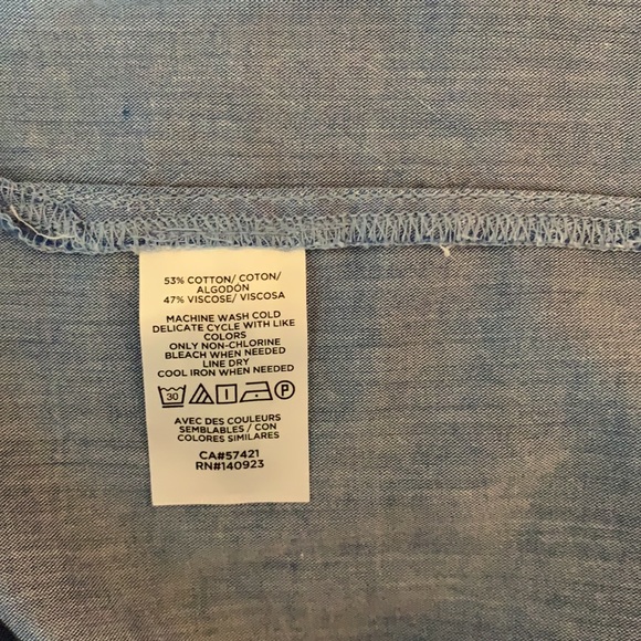 Loft split neck blouse - Picture 5 of 5